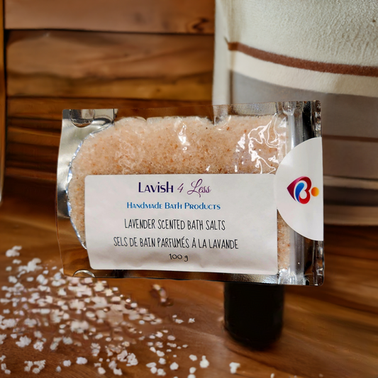 Lavender Scented Bath Salts