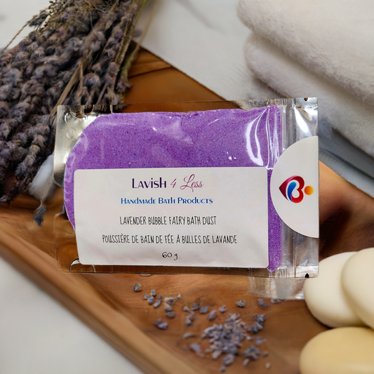 Lavender Bubble Fairy Bath Dust