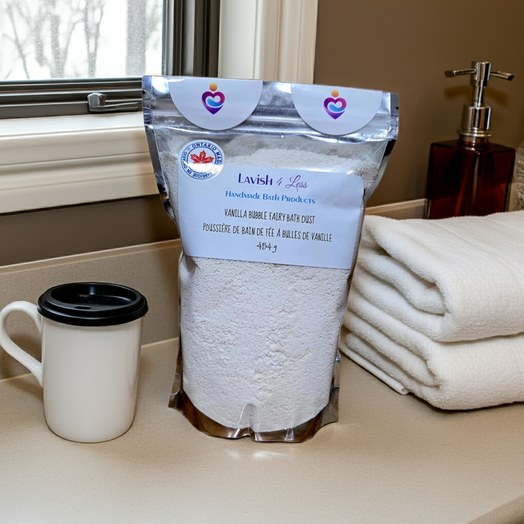 Vanilla Bubble Fairy Bath Dust
