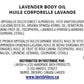 Lavender Body Oil