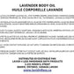 Lavender Body Oil