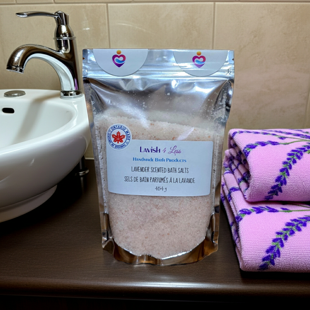 Lavender Scented Bath Salts