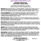 Peppermint Blend Foot Bath label showing ingredients, directions, and warnings for handmade bath product.
