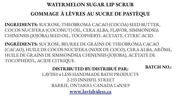 Watermelon Sugar Lip Scrub