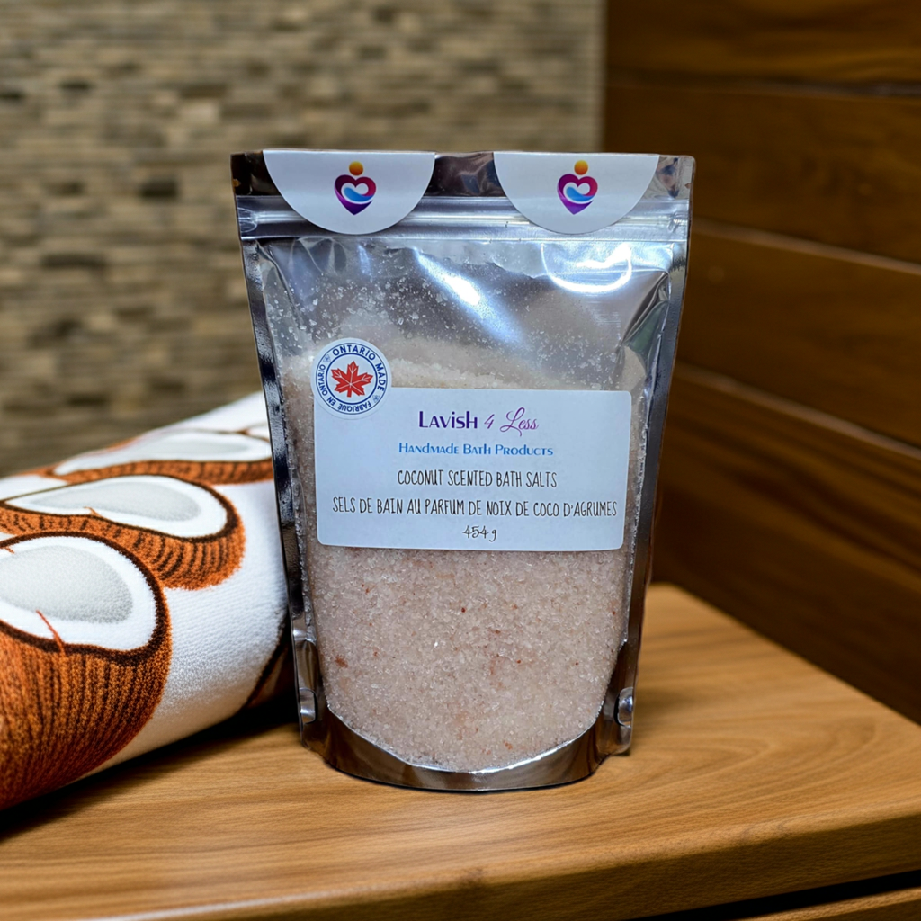 Coconut Scented Bath Salts
